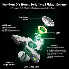 R188 bearing zinc alloy fidget spinner INNOPLUS