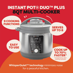 9-in-1 functions in Instant Pot Duo Plus