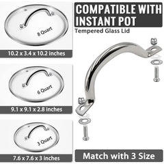 Instant Pot compatible lid handle replacement by HPUY