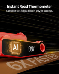 Instant read thermometer 0.5 second in hand