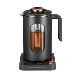 INTASTING electric tea kettle with infuser front view