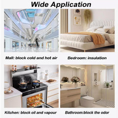 transparent pvc walk in cooler curtain strips for warehouse