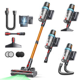 INTETURE cordless vacuum cleaner front view