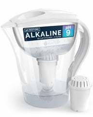 Invigorated Water high pH alkaline pitcher 15 cup white
