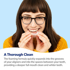 All Clear Aligners compatible AlignerFresh Original Clean Foam