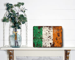 Rust free aluminum irish flag sign indoor outdoor 12x18