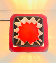 Electric wax warmer for home fragrance and mood lighting