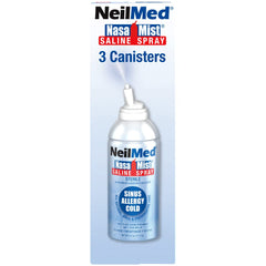 Isotonic saline nasal spray by NeilMed NasaMist