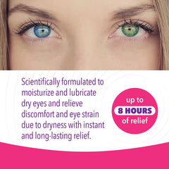 Preservative-free iVIZIA eye drops packaging for dry eyes