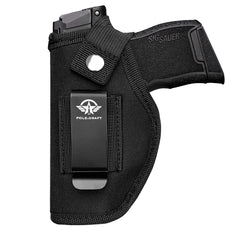 IWB OWB gun holster for Ruger LCP 380 in black