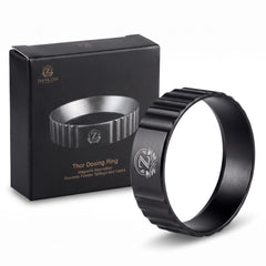 JAAN & ZEN Thor 58mm espresso dosing funnel close up