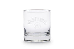 Jack Daniel's rocks glass 11 oz with engraved logo