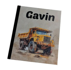 Jadazzles LLC Dump Truck Photo Album D#006 front cover