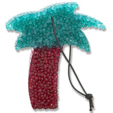 Jamaica Me Crazy Scented Freshie palm tree 2-color shape by Lone Star Candles