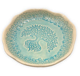 JANECKA Family Tree 8 inch Round tray front view