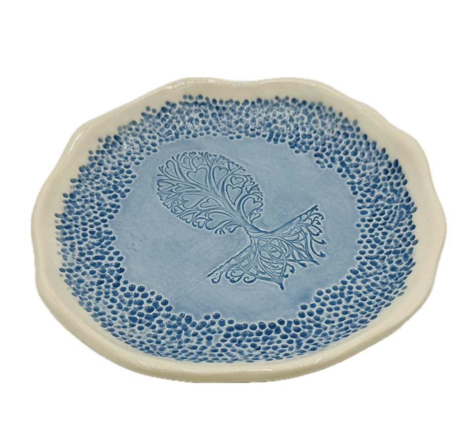 JANECKA Tree of Hearts Bowl 8 Inches handmade in USA