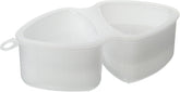 JapanBargain 1761 sushi mold triangle shape white