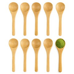 JapanBargain 3700 matcha scoop bamboo spoon 4 inch