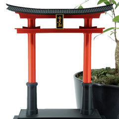 Torii Gate statue matte roof texture with traditional style