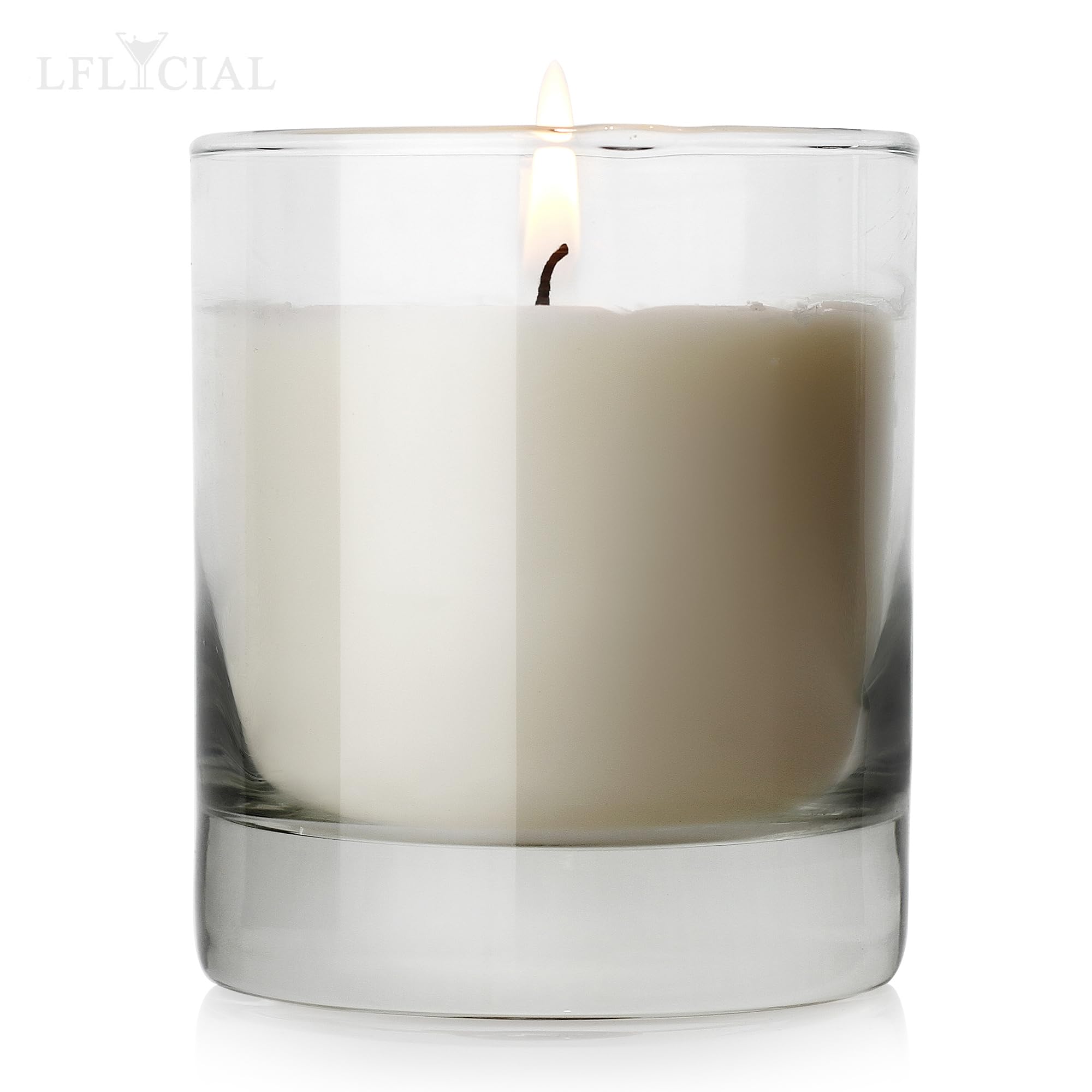 Jar candle 8oz soy wax in recyclable glass jar