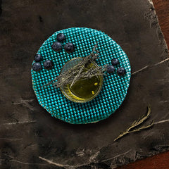 Jar opener gripper pad used as a kitchen aid in green