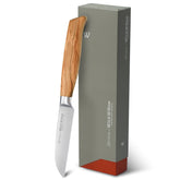 Jarniva 3-5 inch paring knife with olive wood handle