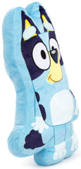 Bluey shaped plush pillow by Jay Franco