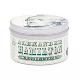 JD and Kate Industries Alexander Hamilton Scented Candle 16 oz tin