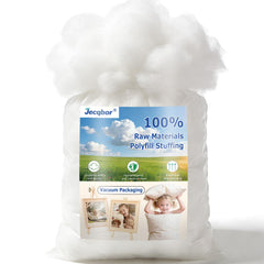 Jecqbor polyfill stuffing 5lb packaging