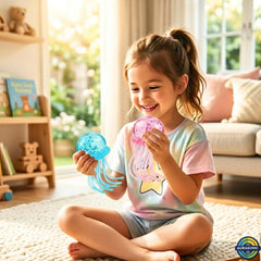 Durable jellyfish design with elastic filling
