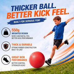 Rubber bases for kickball set designed for durability and storage