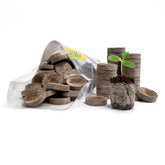Jiffy 36 mm peat soil pellets 100 count indoor seed starter plugs