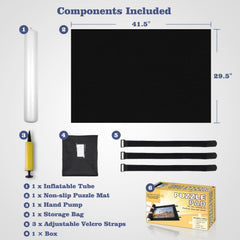Felt mat 41x29.5 inches holds up to 2000 pieces