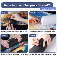 Includes hand pump for mat setup