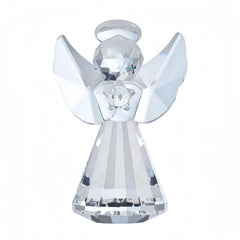 Jiskenis Guardian Angel Figurine crystal angel statue 3.3 inches tall