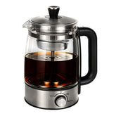 jjxeqo electric percolator coffee pot with borosilicate glass carafe