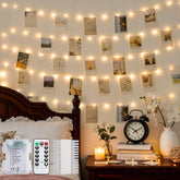 JMEXSUSS 100LED photo clips string light 33ft