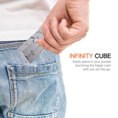Pocket-size lightweight fidget cube for focus and calm