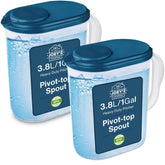 Joey'z Slim 1 Gallon Pitcher navy 2-pack