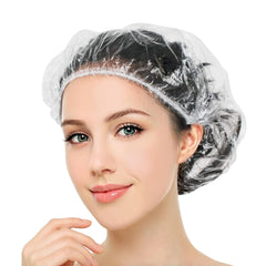 Jofuler 100 disposable shower caps large size for adults