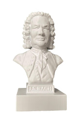 Johann Sebastian Bach bust sculpture PLA material