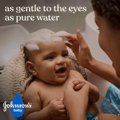 Newborn-safe Johnson's Baby Shampoo with aloe and B5