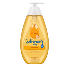Johnson's tear-free formula with aloe and vitamin B5 bottle