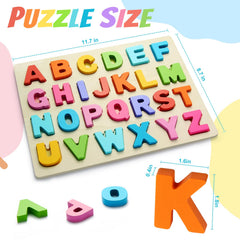 Montessori style alphabet learning toy for ages 3-5