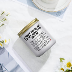 Jonico birthday gifts women lavender candle gift box