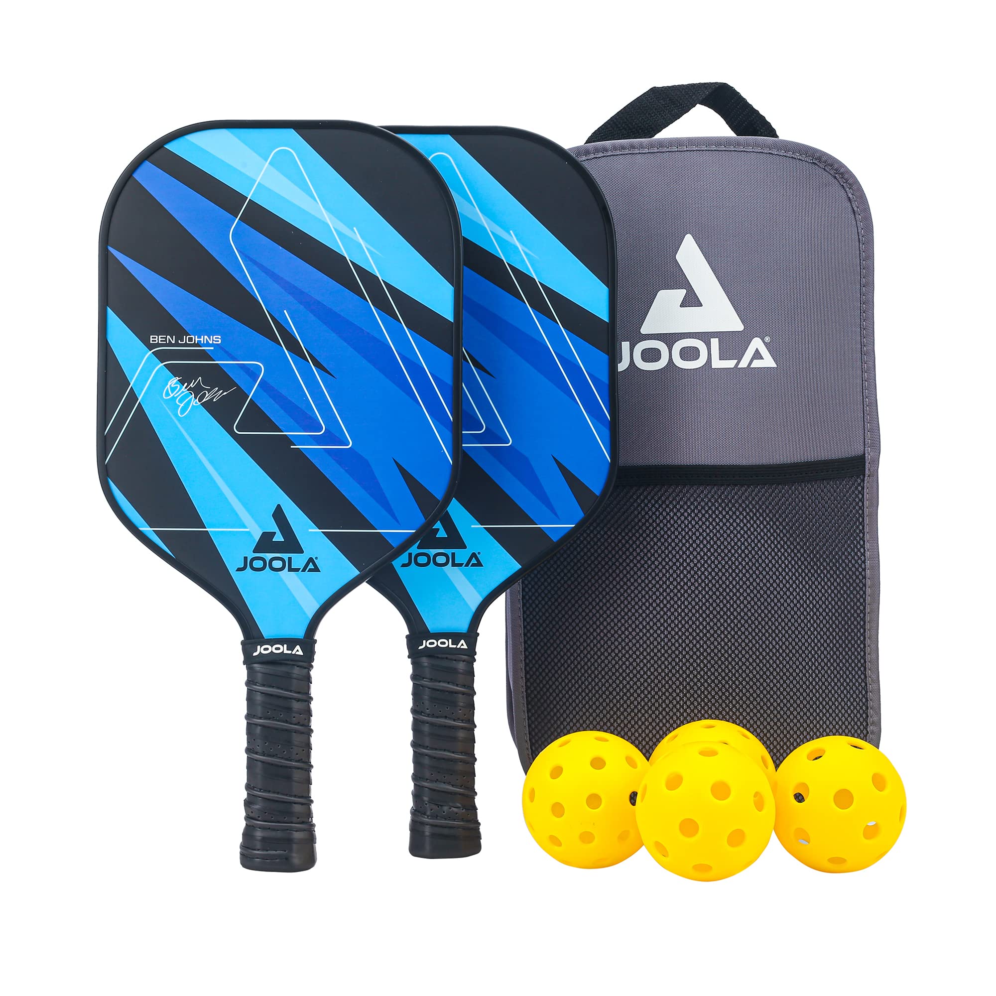 JOOLA Ben Johns pickleball set two paddles