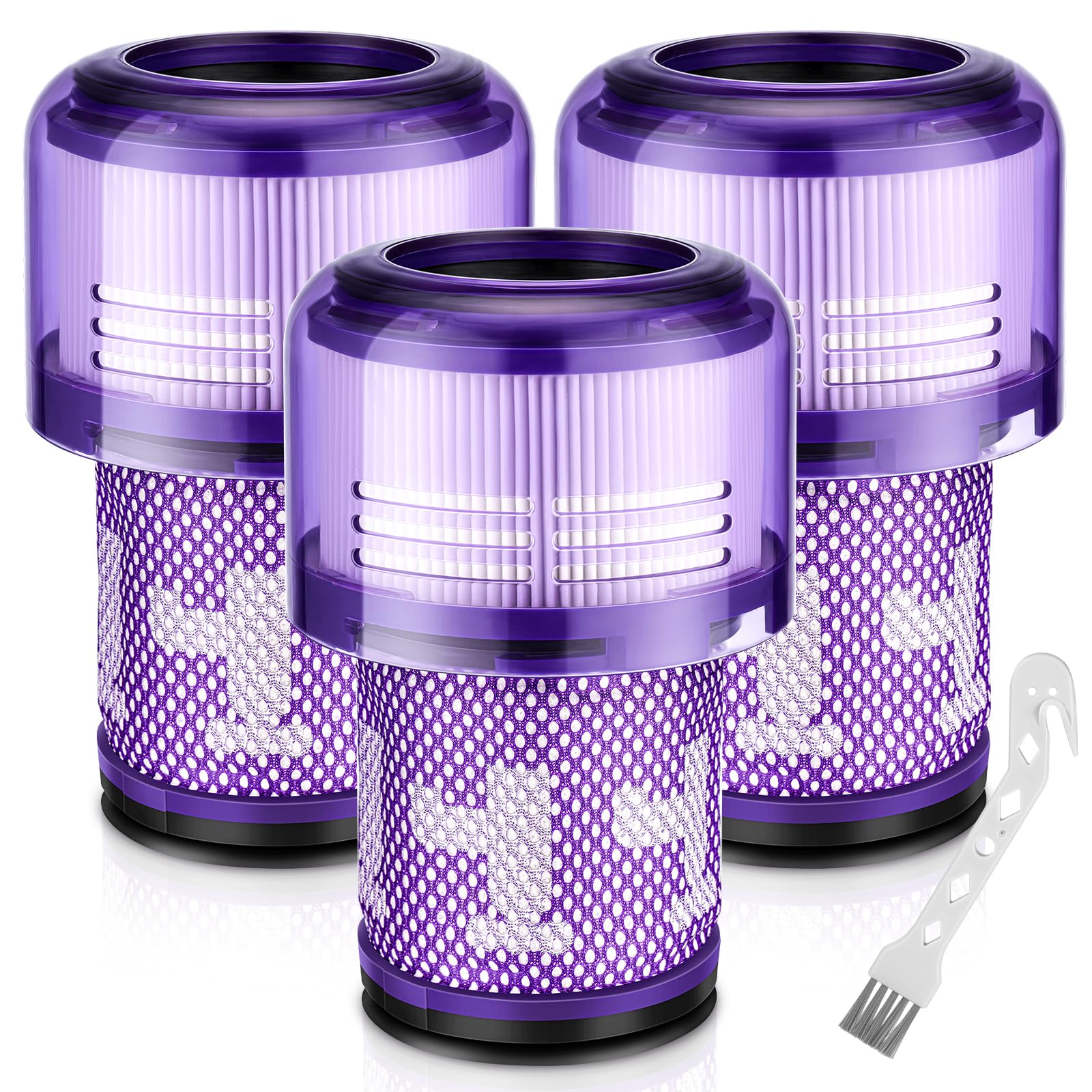 JORAIR V12 replacement filter for Dyson V12 Detect Slim Vacuum