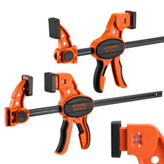Jorgensen E-Z Hold 2-Pack 12in bar clamps with 300lbs indicator