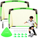 Joyaire backyard soccer goals 2 pack 4x3 ft