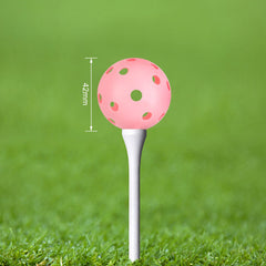 42mm plastic golf balls with 26-hole surface